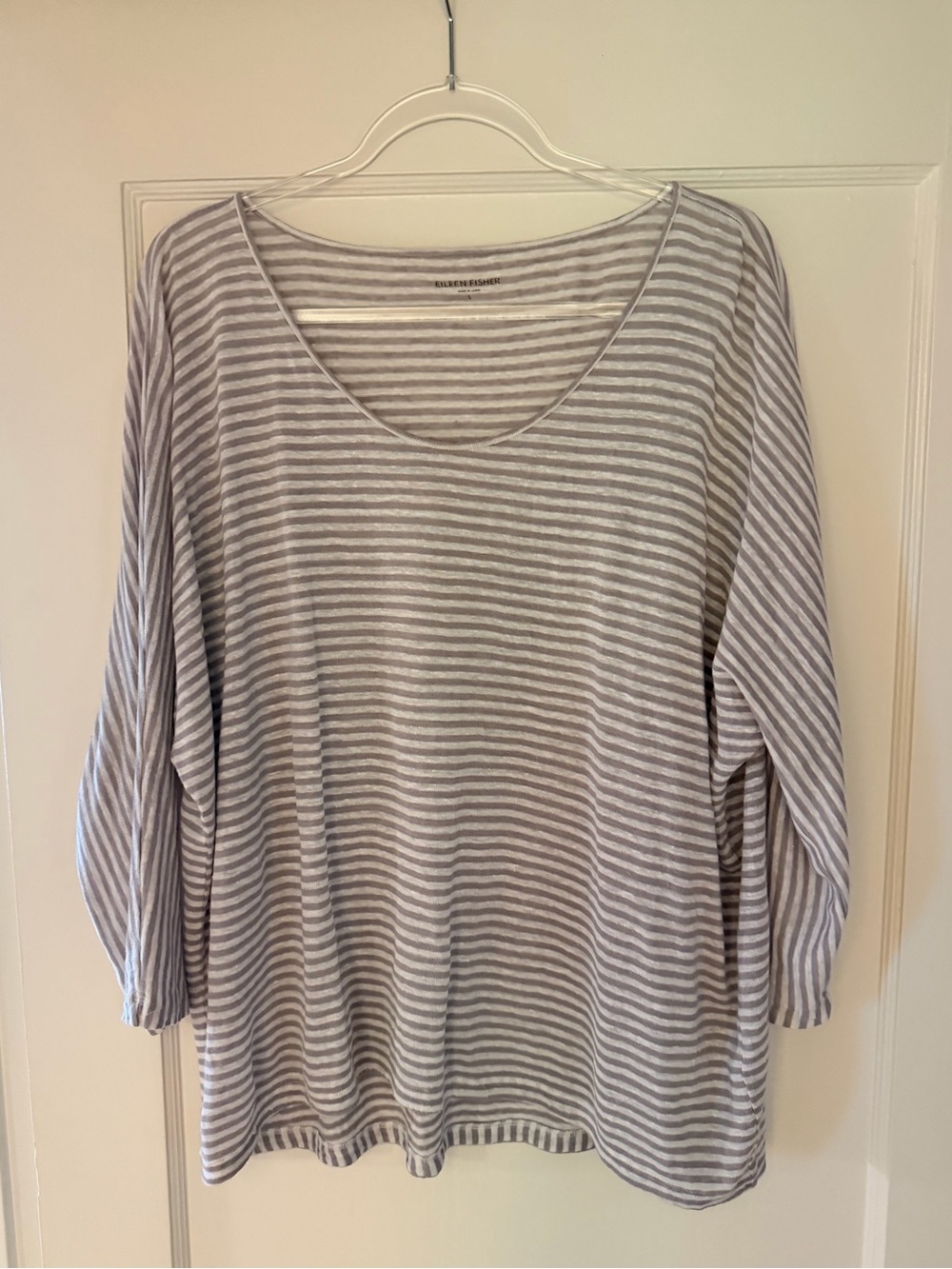 100% Linen Top by Eileen Fisher